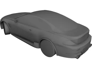 BMW 6-series Coupe CAD 3D Model