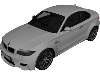 BMW 1 Series M Coupe (2011) 3D Model