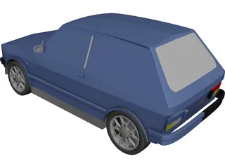 Yugo 1.4 CAD 3D Model