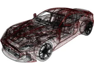 Aston Martion DBS Superleggera (2019) 3D Model