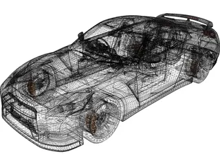 Nissan GT-R (2012) 3D Model