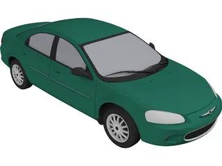 Chrysler Sebring Sedan (2001) 3D Model