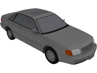 Audi 100 V8 (1993) 3D Model