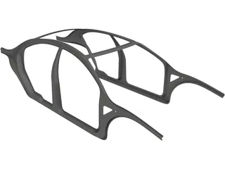 Car Pillar 3D Model