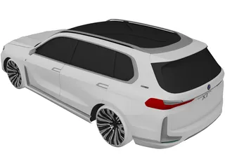 BMW X7 Concept (2017) 3D Model