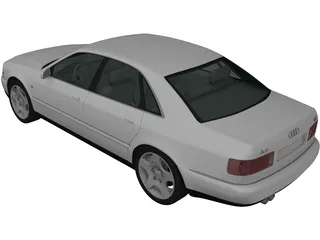 Audi A8 D2 (1999) 3D Model