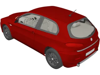 Alfa Romeo 147 3D Model
