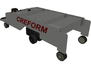 Automatic Guided Vehicle CREFORM 3D Model