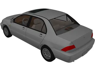 Mitsubishi Lancer Cedia (2000) [Japan] 3D Model