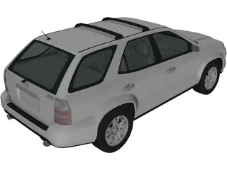 Acura MDX (2003) 3D Model