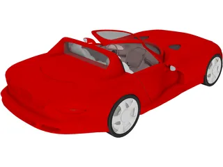 Dodge Viper Concept 3D Model