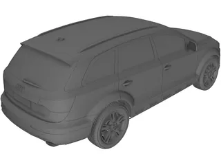 Audi Q7 (2010) 3D Model
