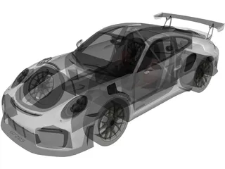 Porsche 911 GT2 RS (2018) 3D Model