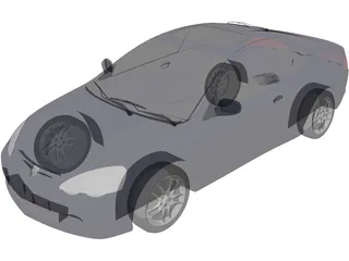 Honda Integra [Acura RSX] (2001) 3D Model