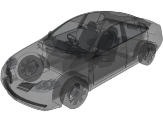 Nissan Primera (2001) 3D Model