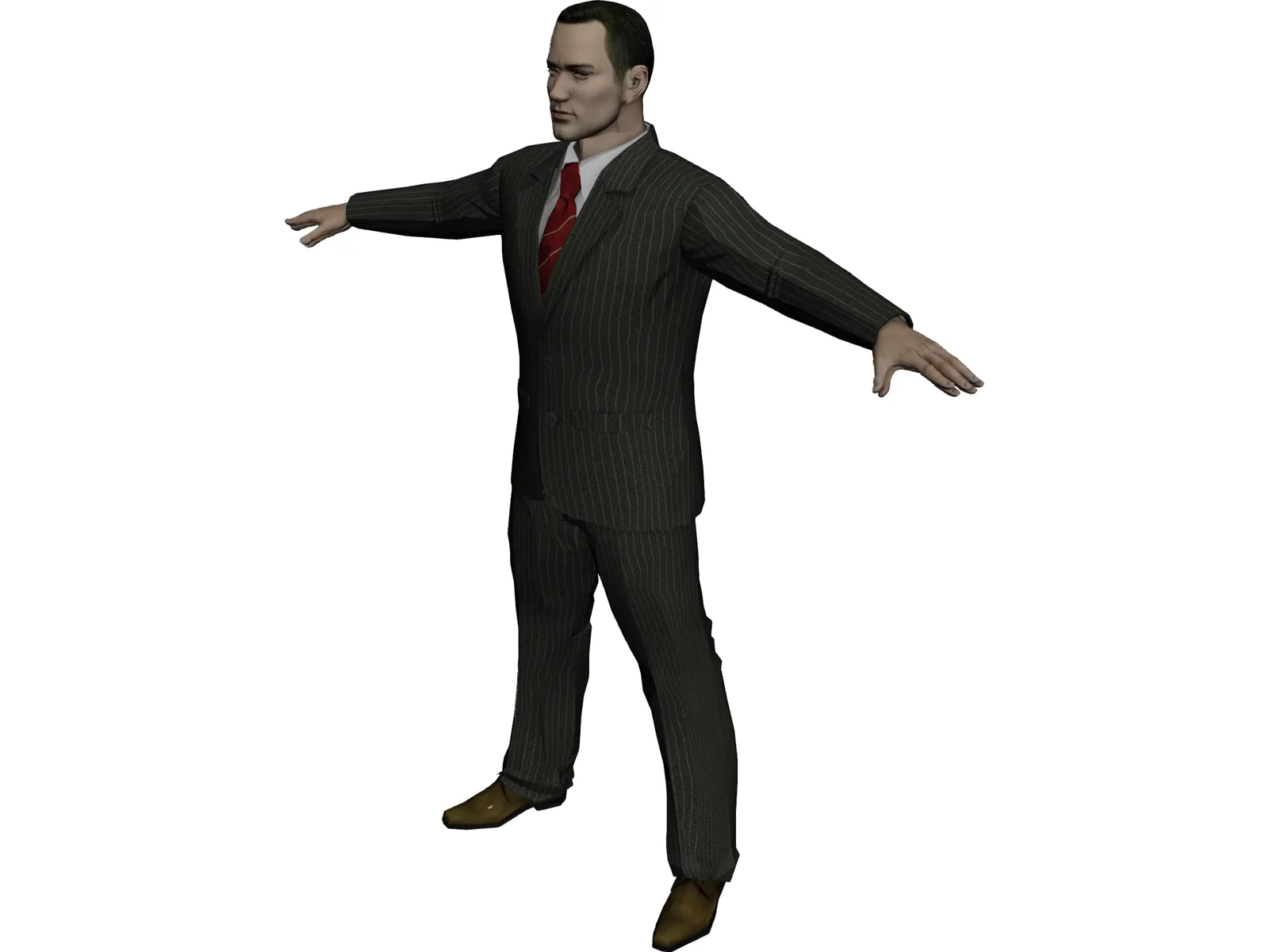 Man 3D Model main preview