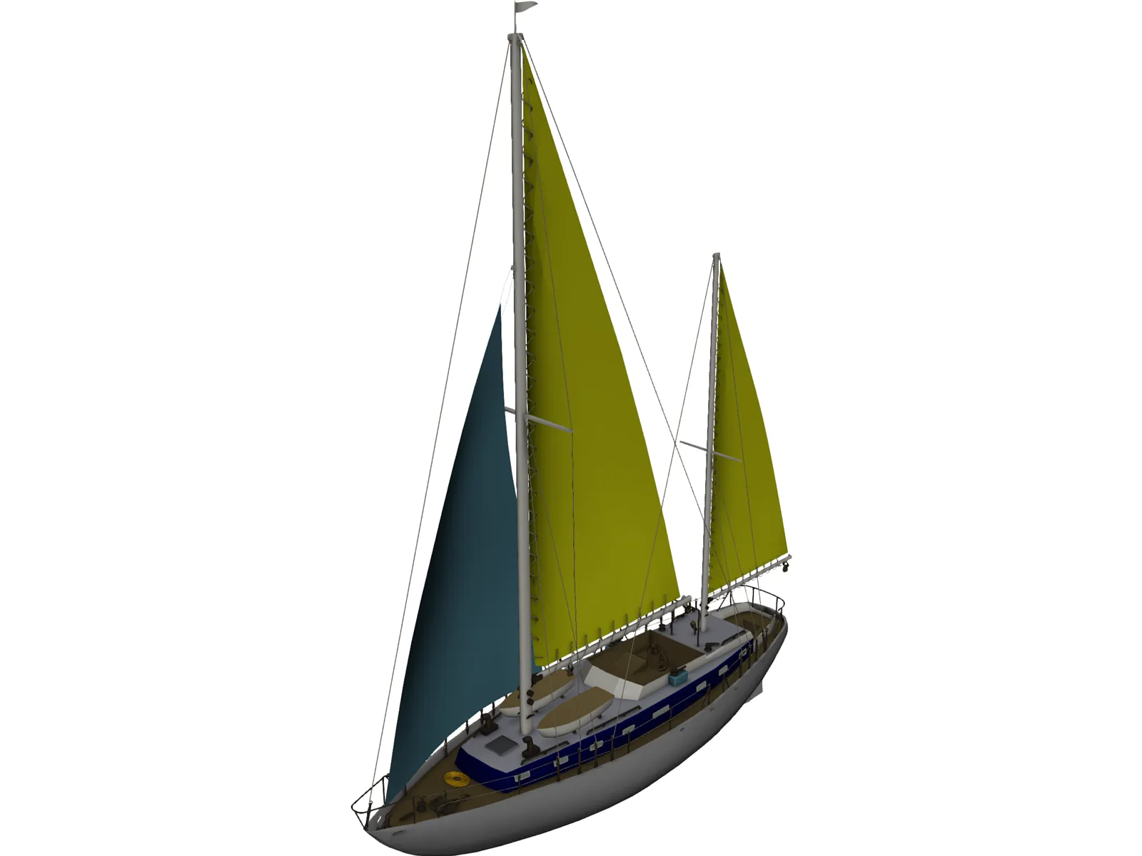 Moon Light 3D Model main preview