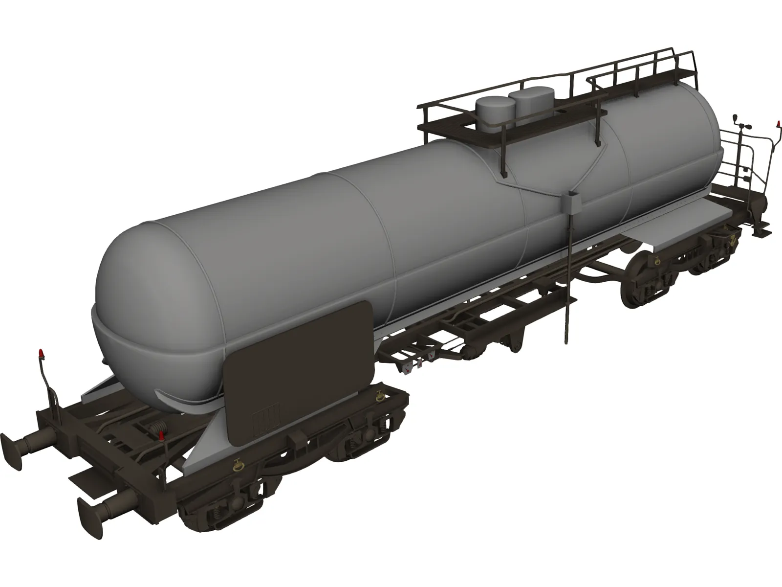 Tank Carriage 3D Model main preview