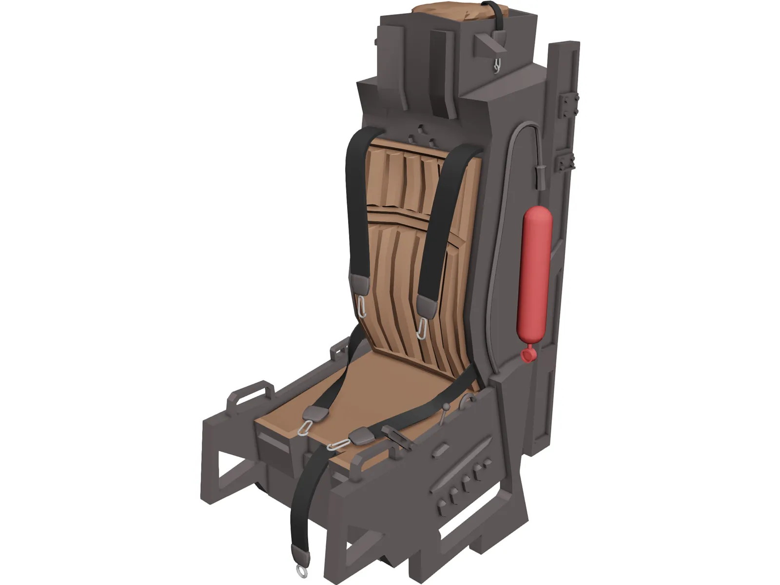 F-15 Seat 3D Model main preview