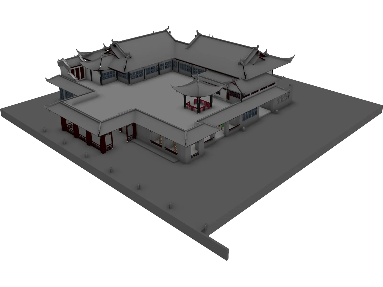 House 3D Model main preview