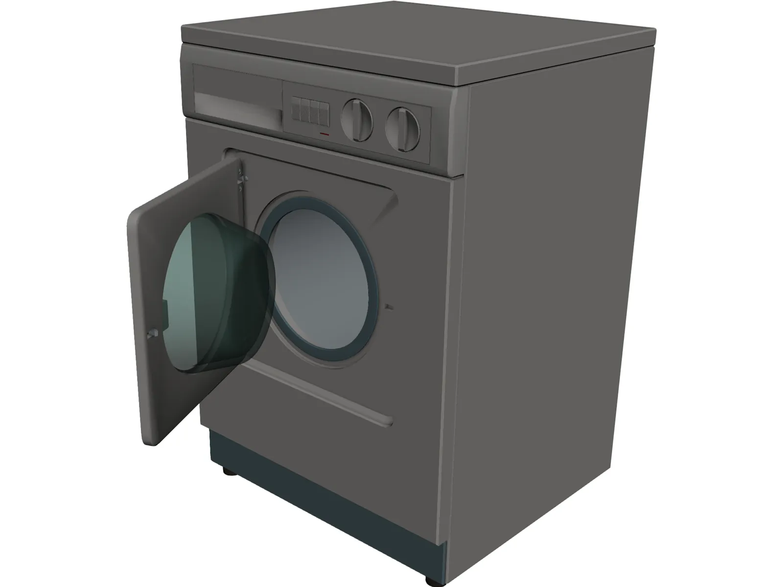 Fagor Wash Machine 3D Model main preview