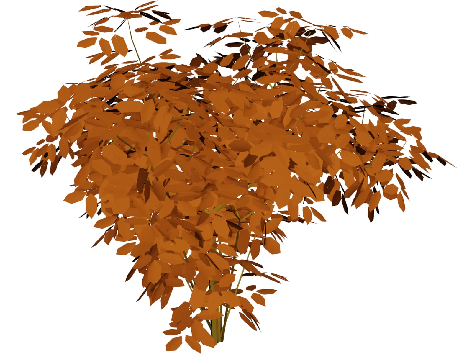 Cherry Tree 3D Model main preview