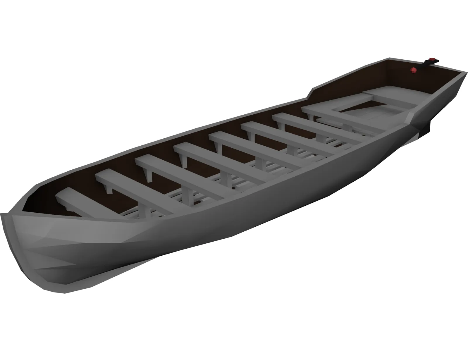 Life Boat 3D Model main preview