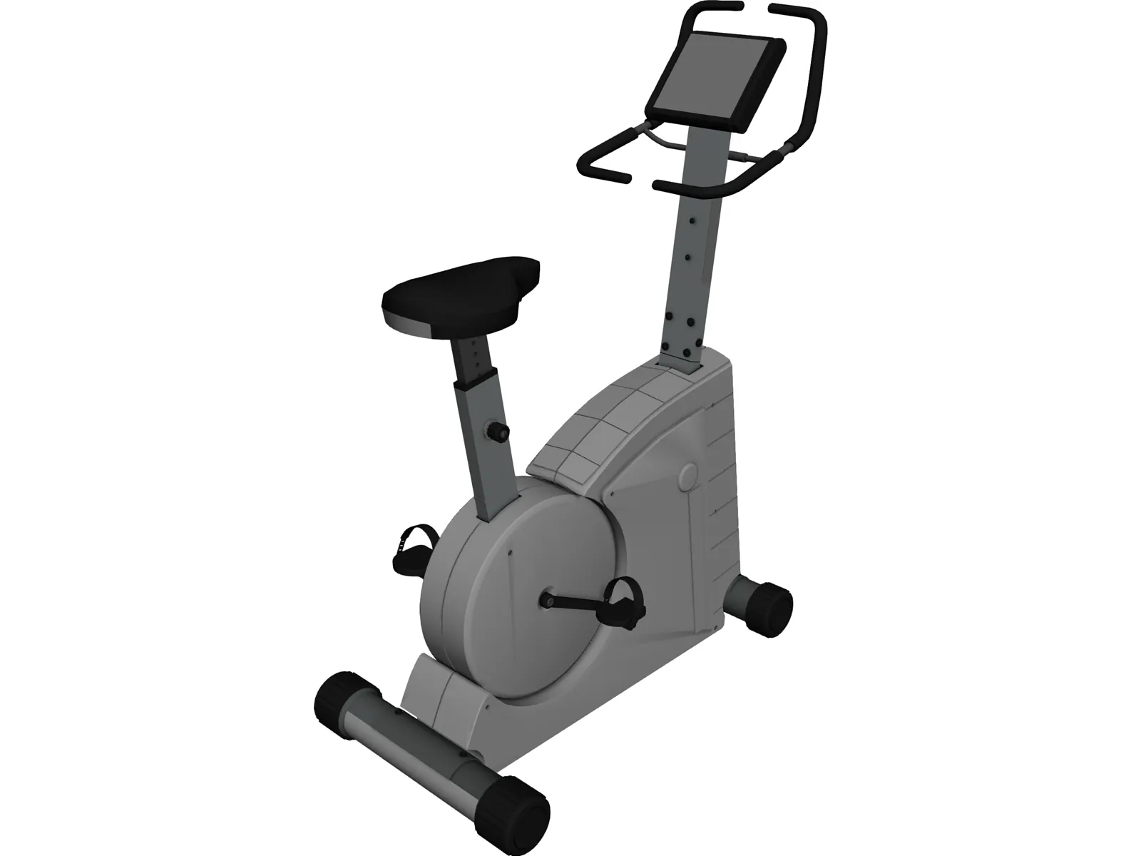 Exercise Cycle 3D Model main preview