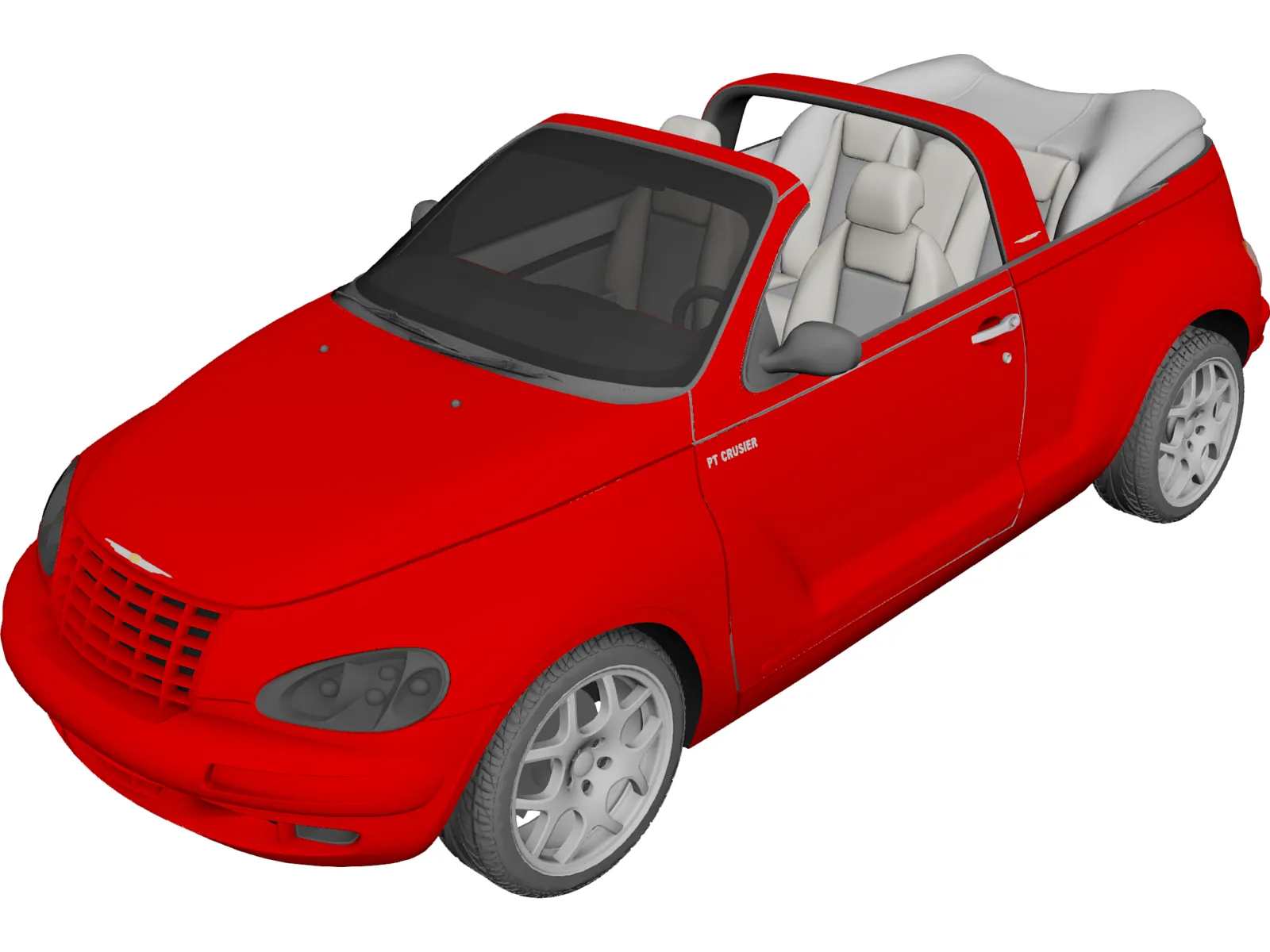 Chrysler PT Cruiser Cabriolet (2004) 3D Model main preview