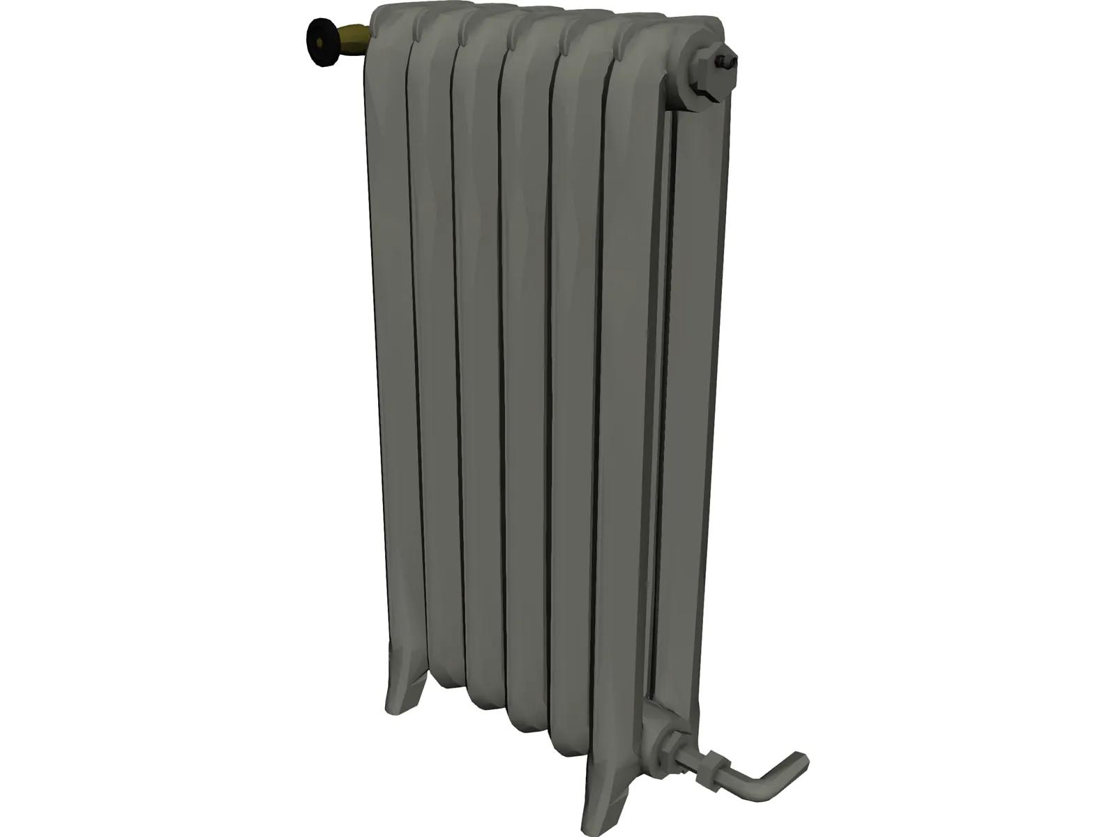 Radiator 3D Model main preview