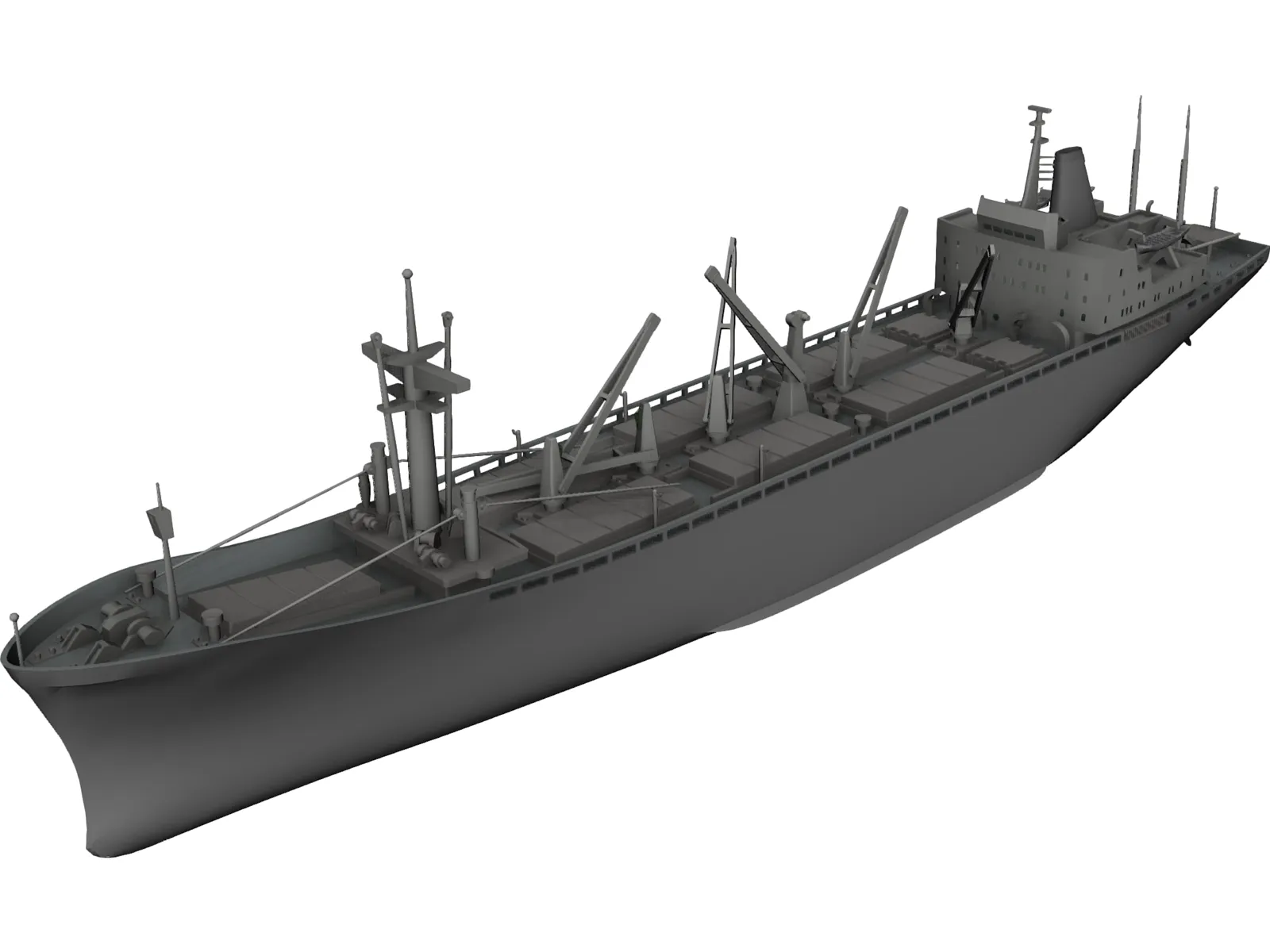 Trinidad Lines Cargolinier 3D Model main preview