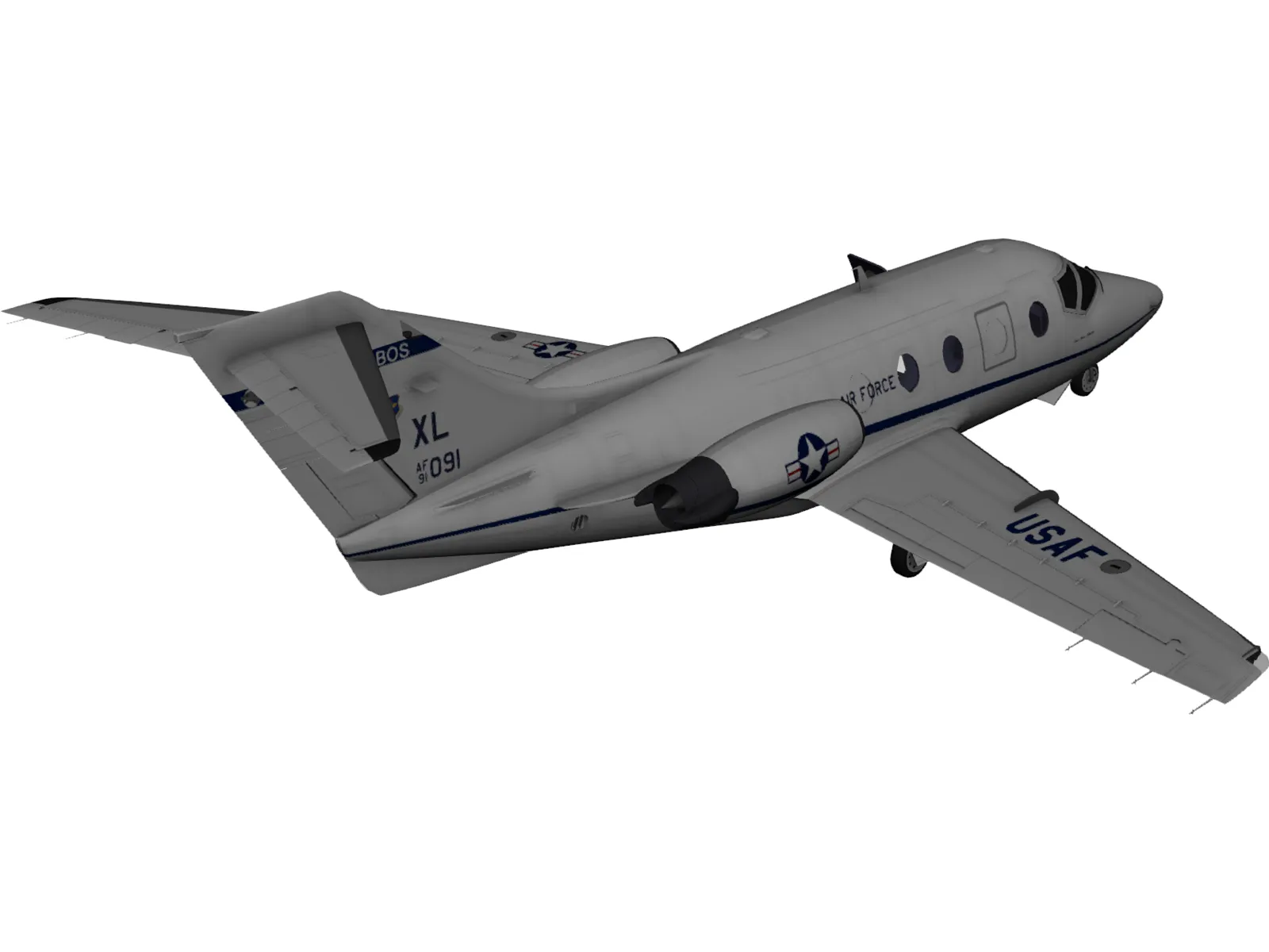 T-1 Jayhawk 3D Model main preview