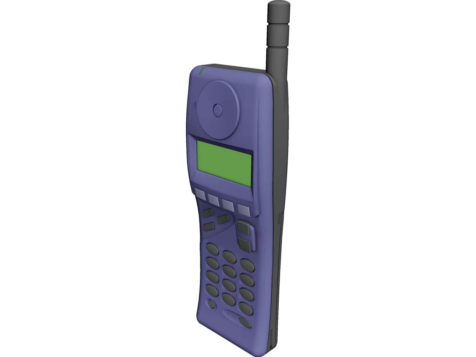 Phone Mobile Alcatel 3D Model main preview