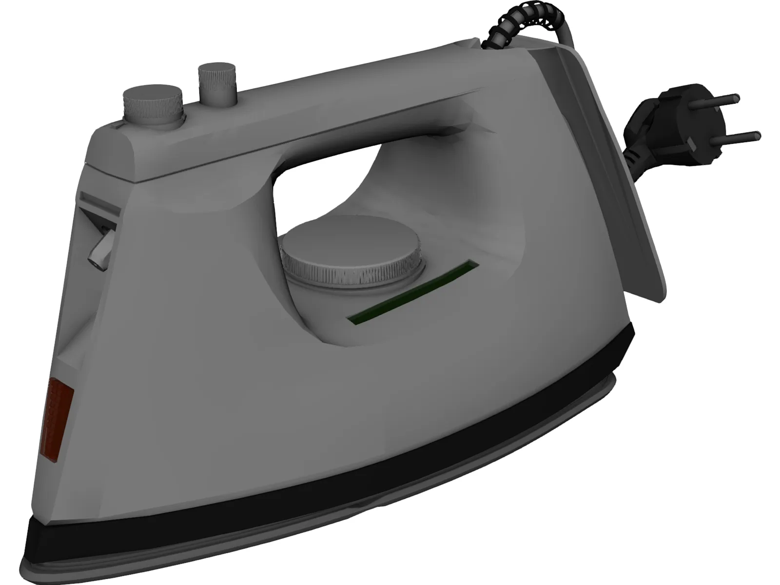 Iron Solac Autocleaning 3D Model main preview