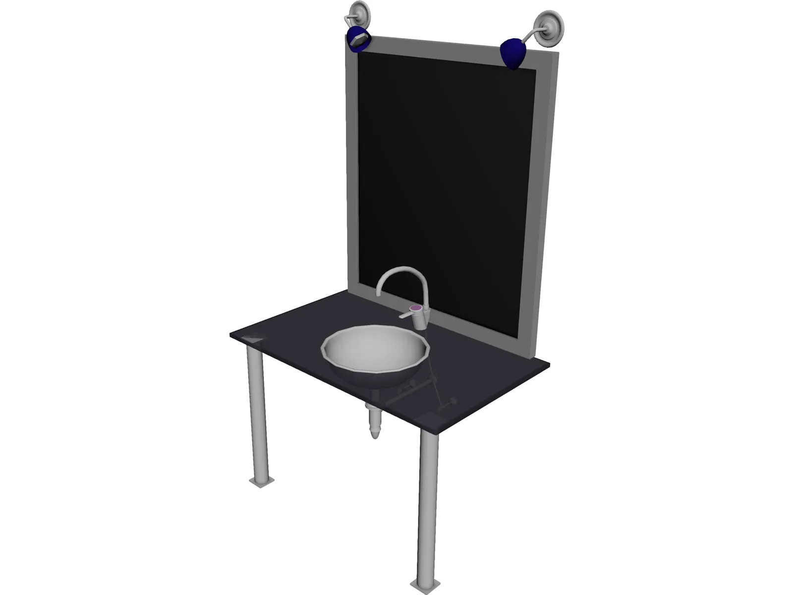 Basin 3D Model main preview