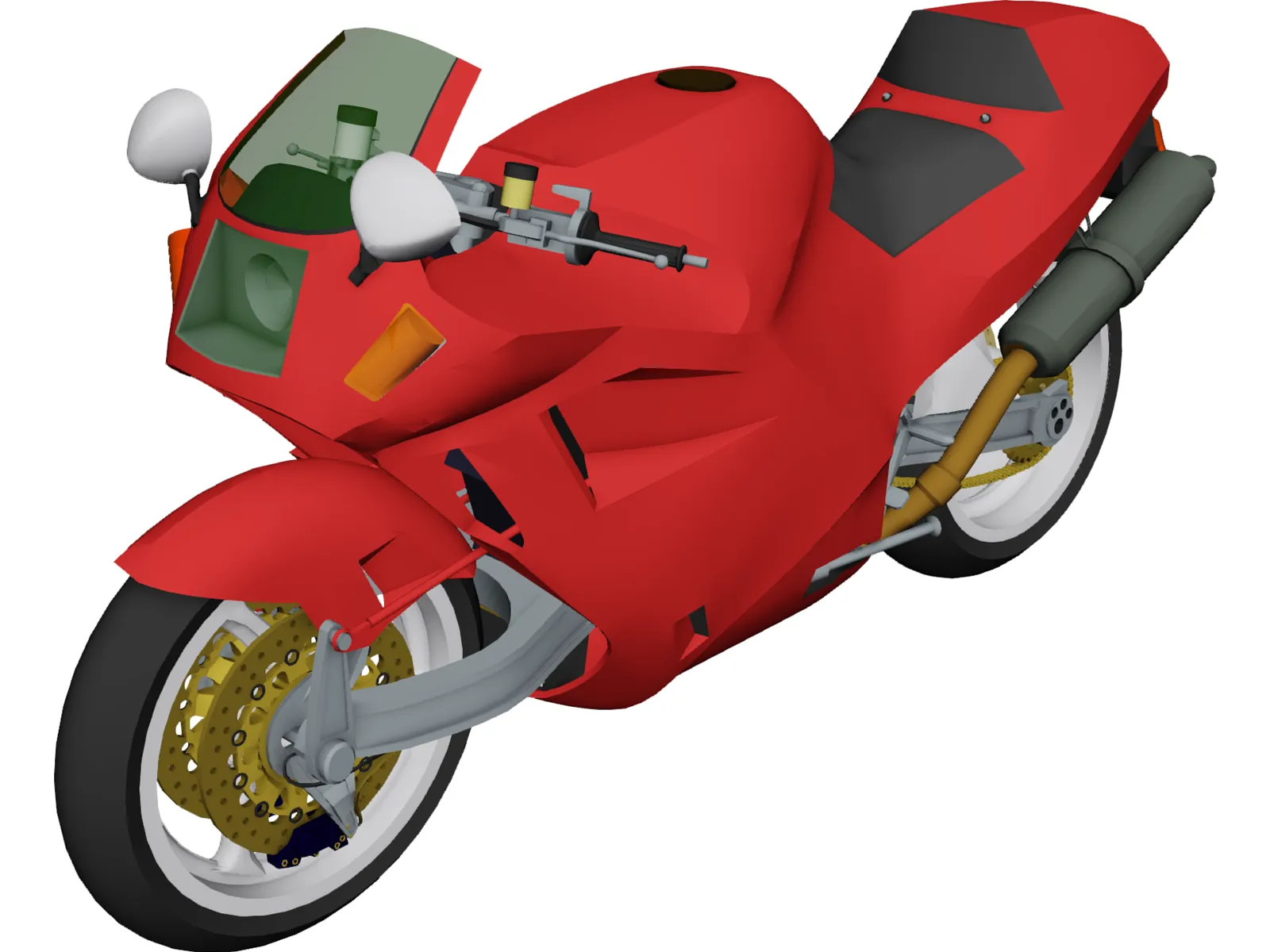 Bimota 3D Model main preview