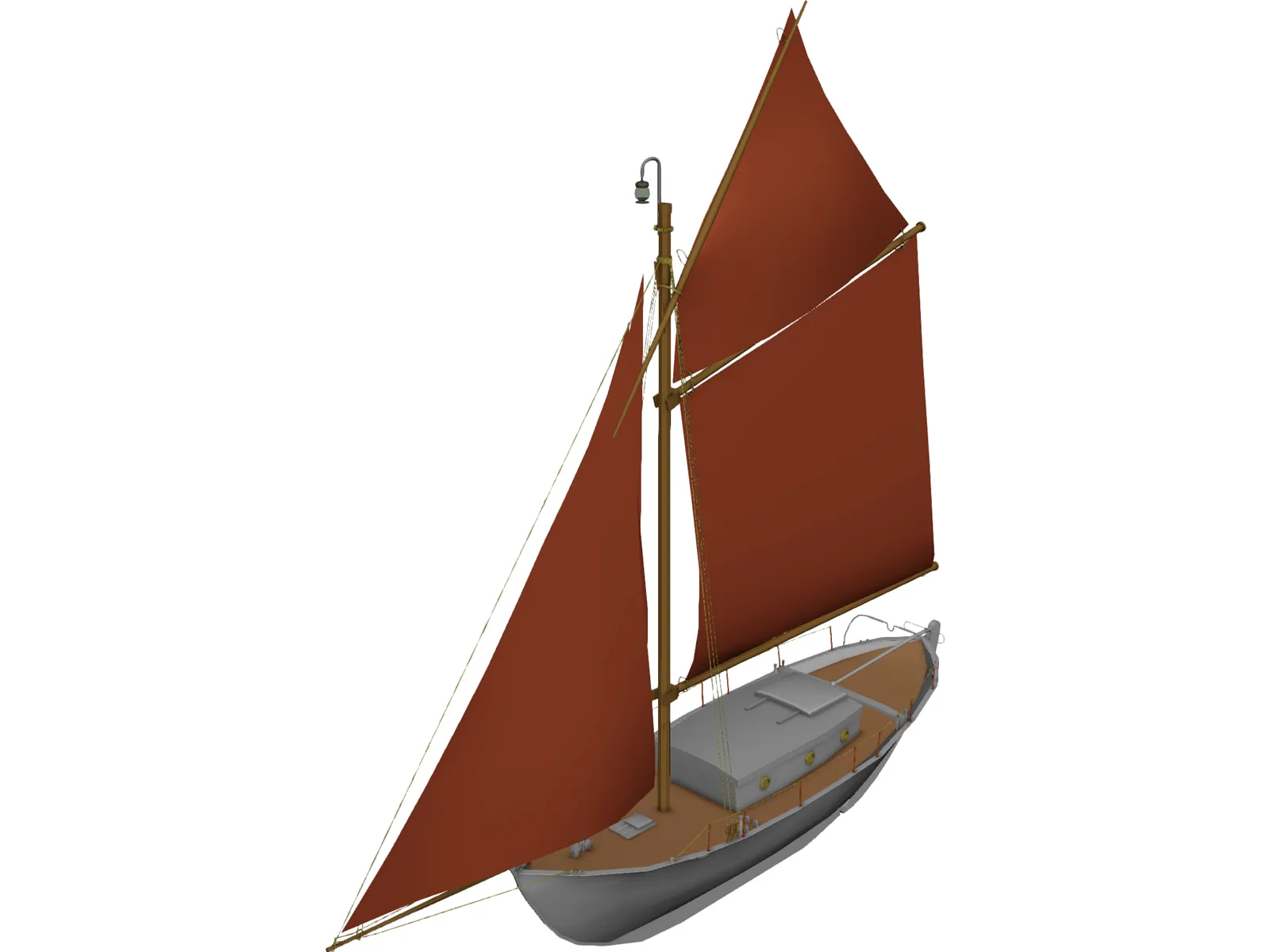 Cotre Kurun 3D Model main preview