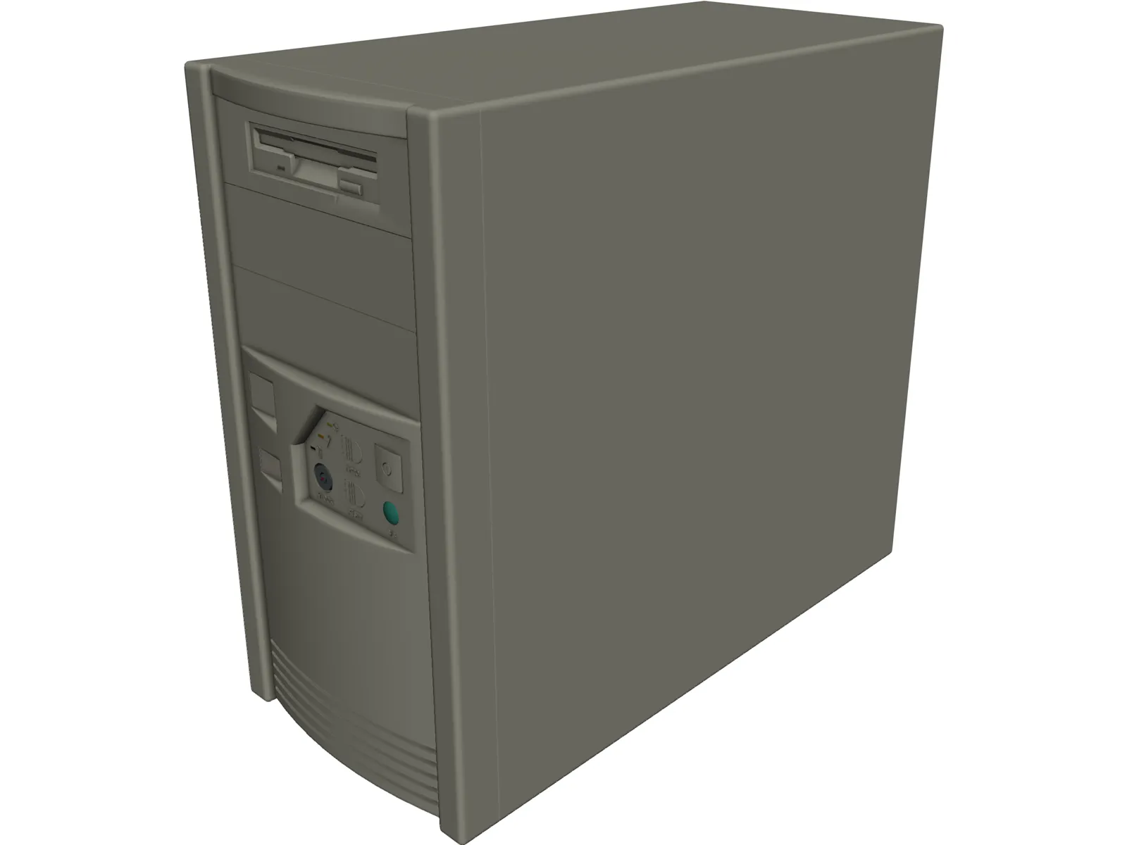 Case Mini Tower 3D Model main preview