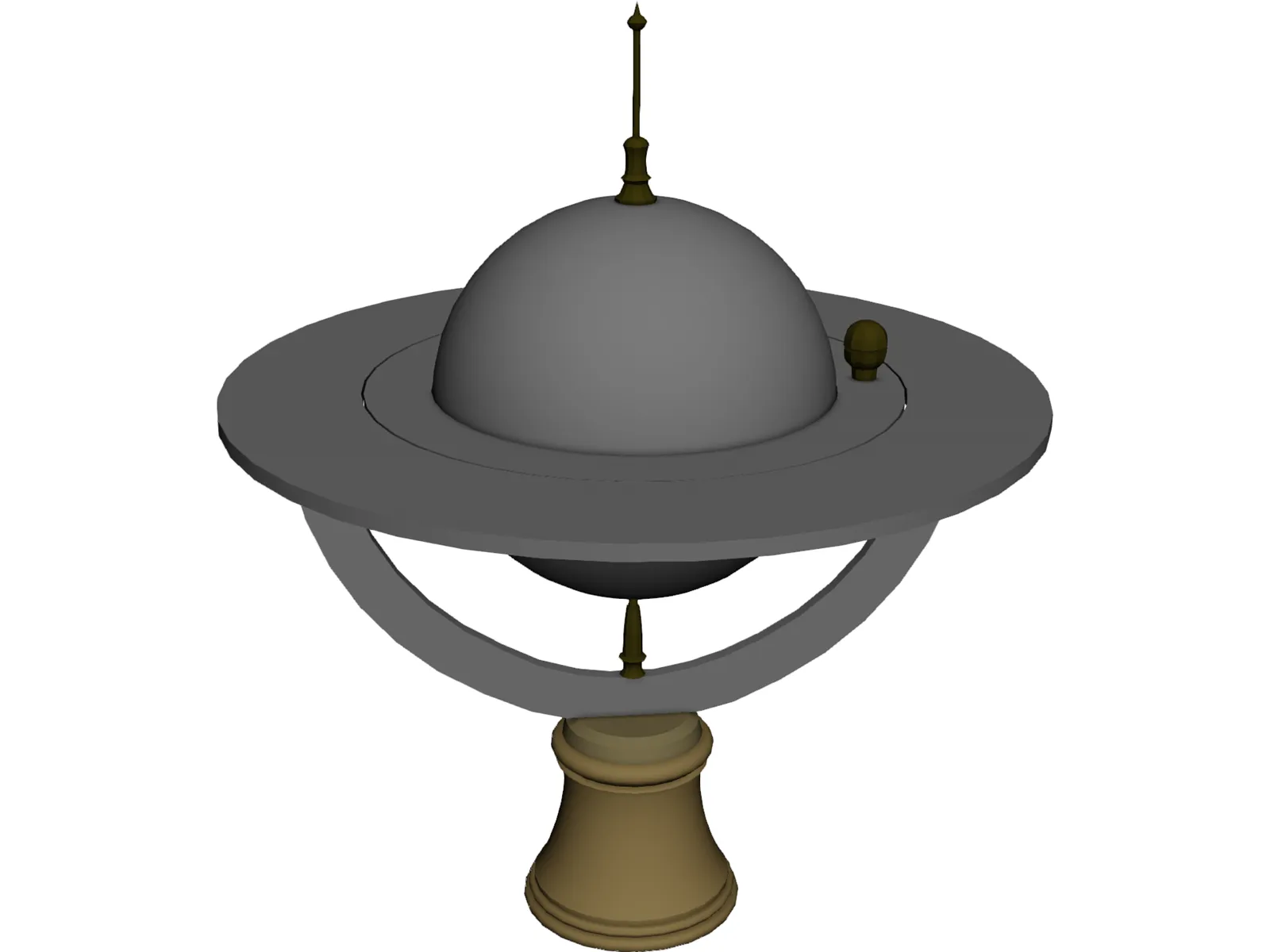 Giroscope 3D Model main preview