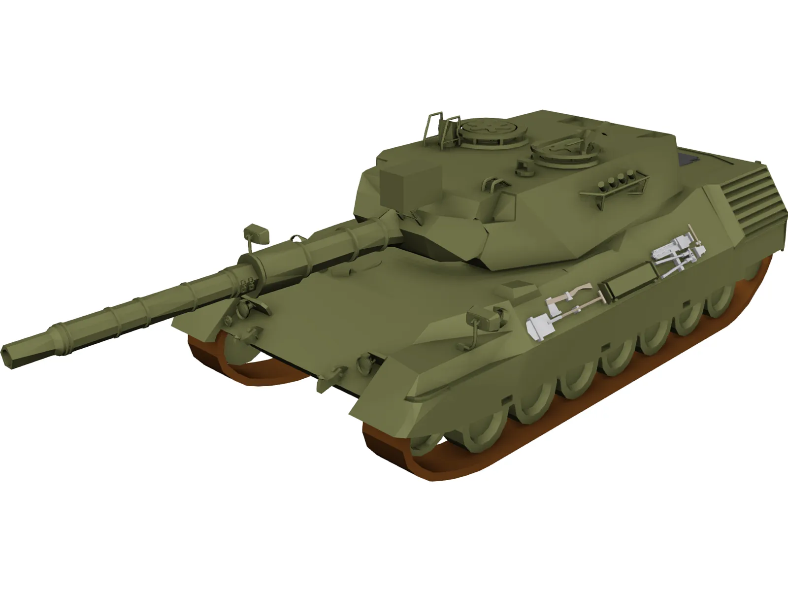 Leopard 3D Model main preview