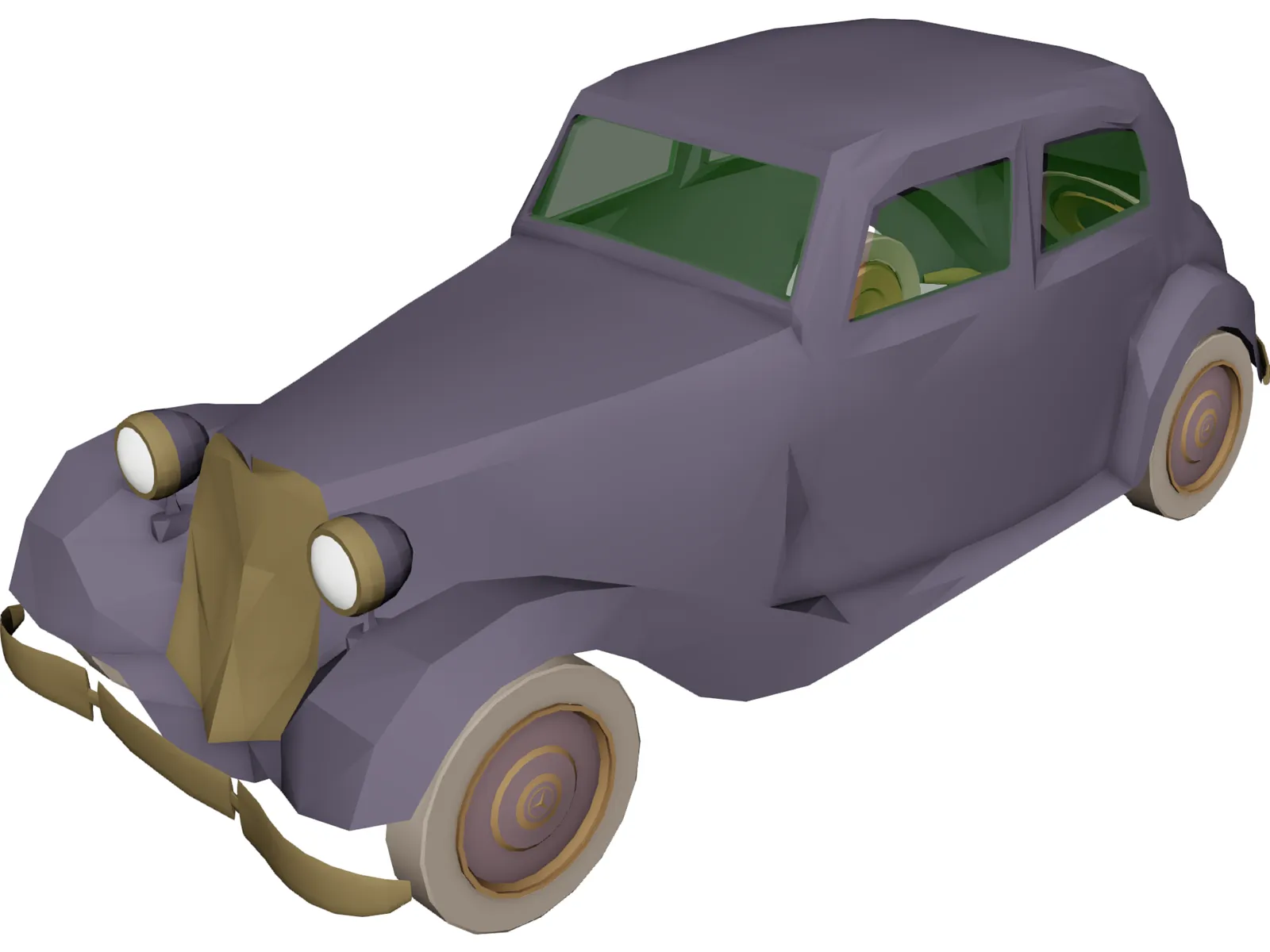 Mercedes-Benz 170 3D Model main preview