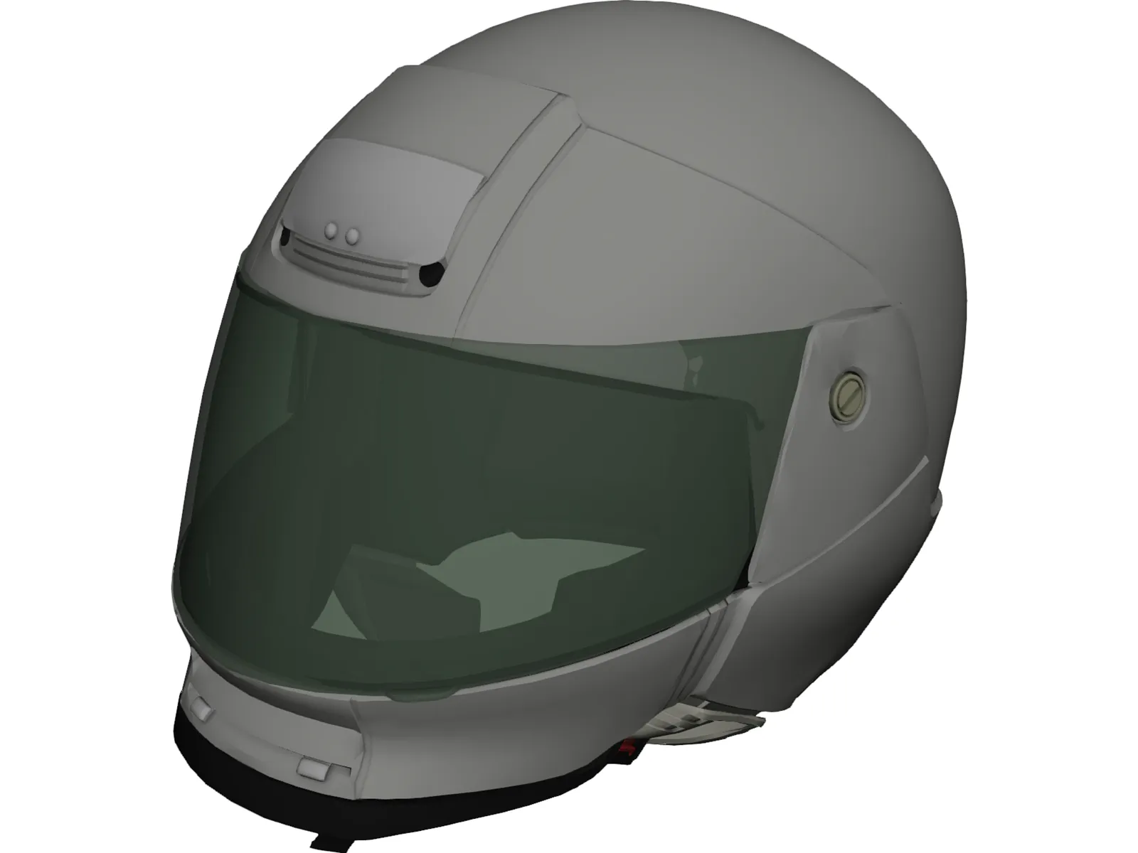 Helmet Shoei 3D Model main preview