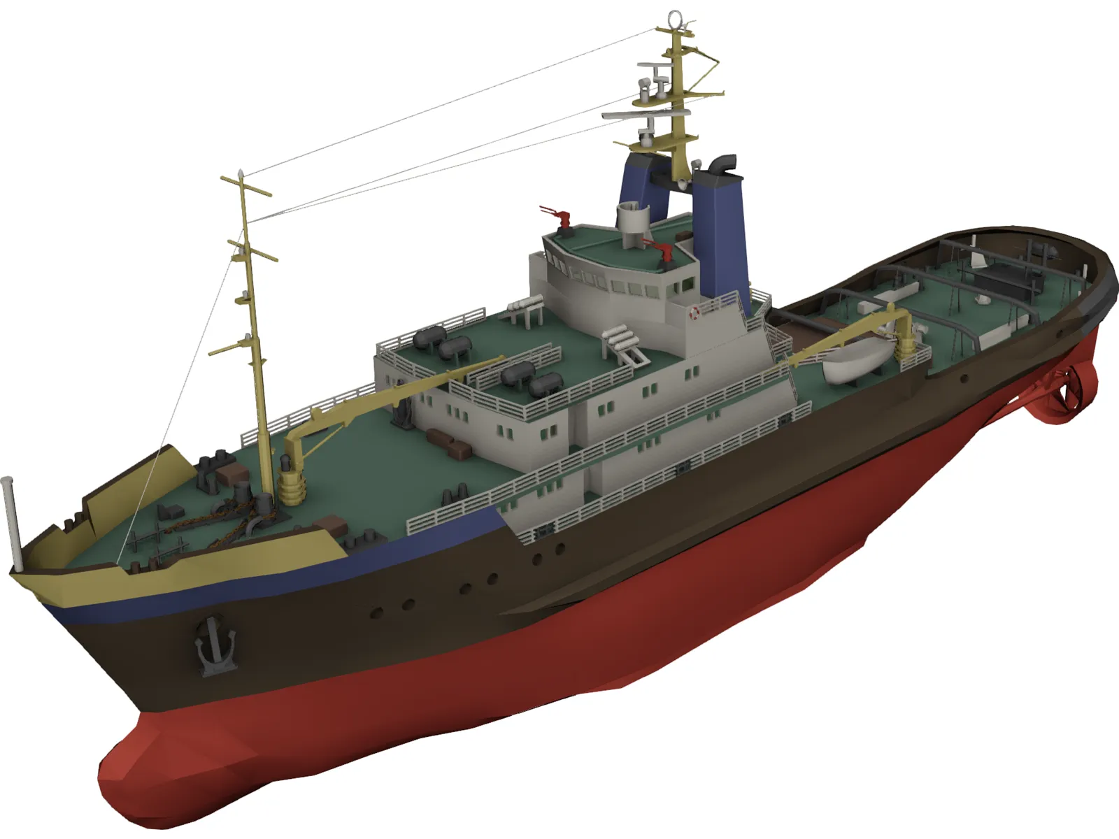 Smit Rotterdam 3D Model main preview