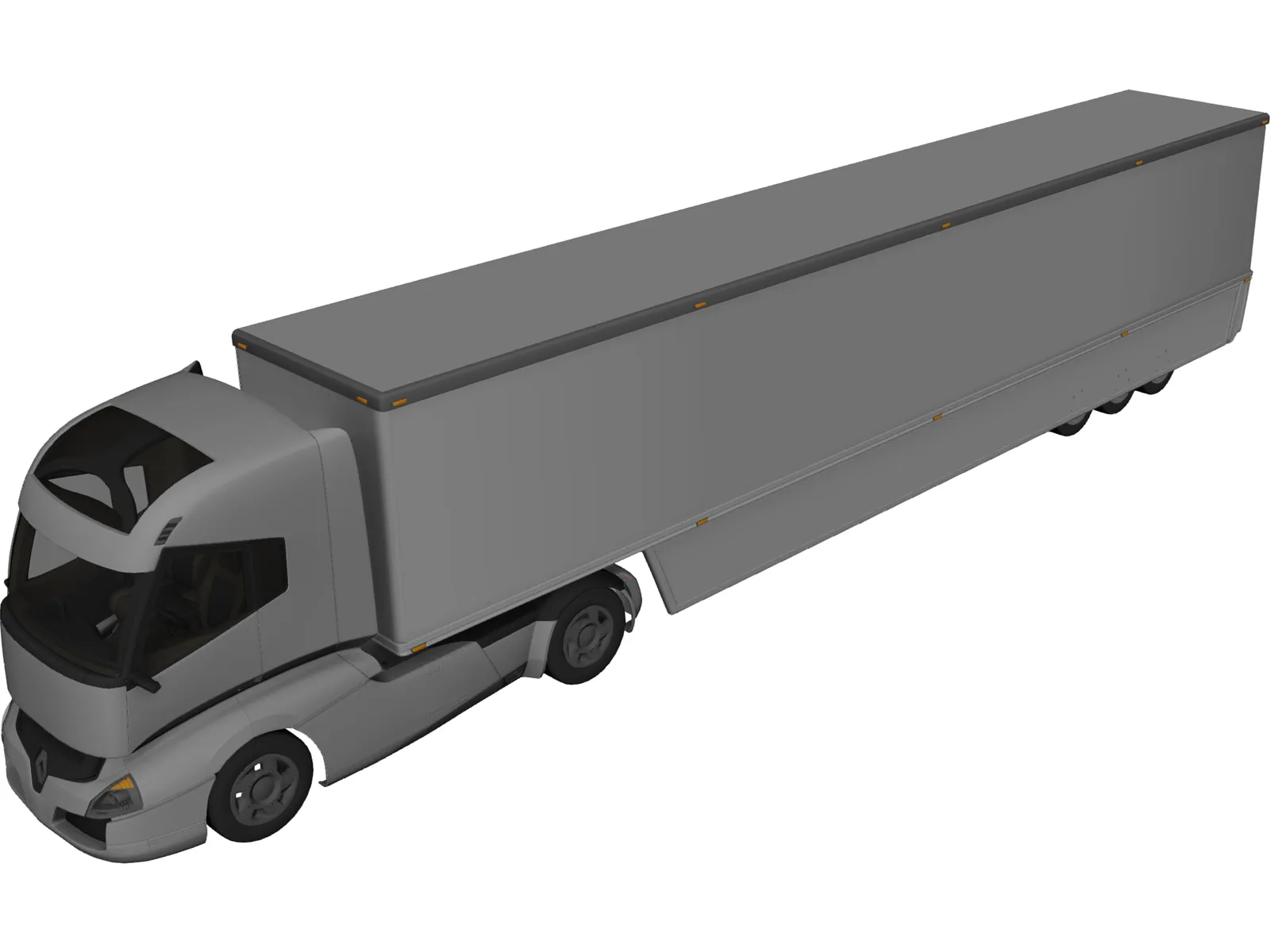 Renault Radiance Concept Truck 3D Model main preview