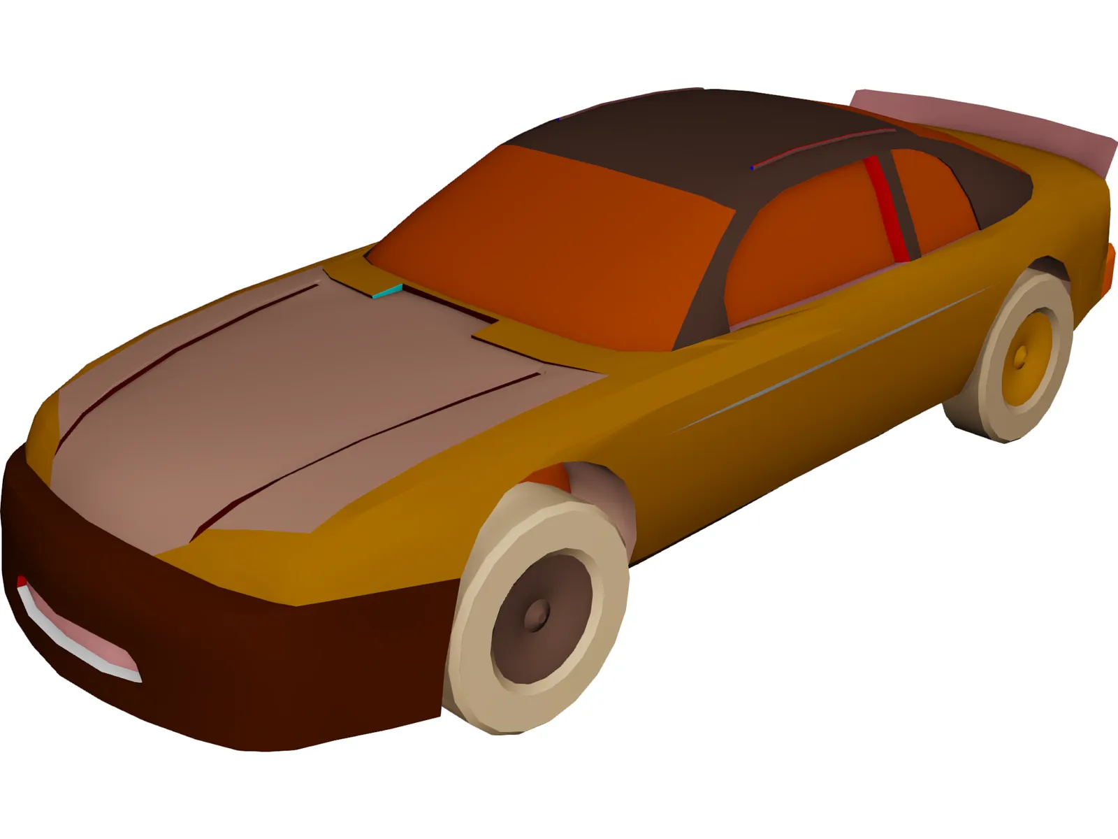 Chevrolet Monte Carlo Stock Car (1995) 3D Model main preview