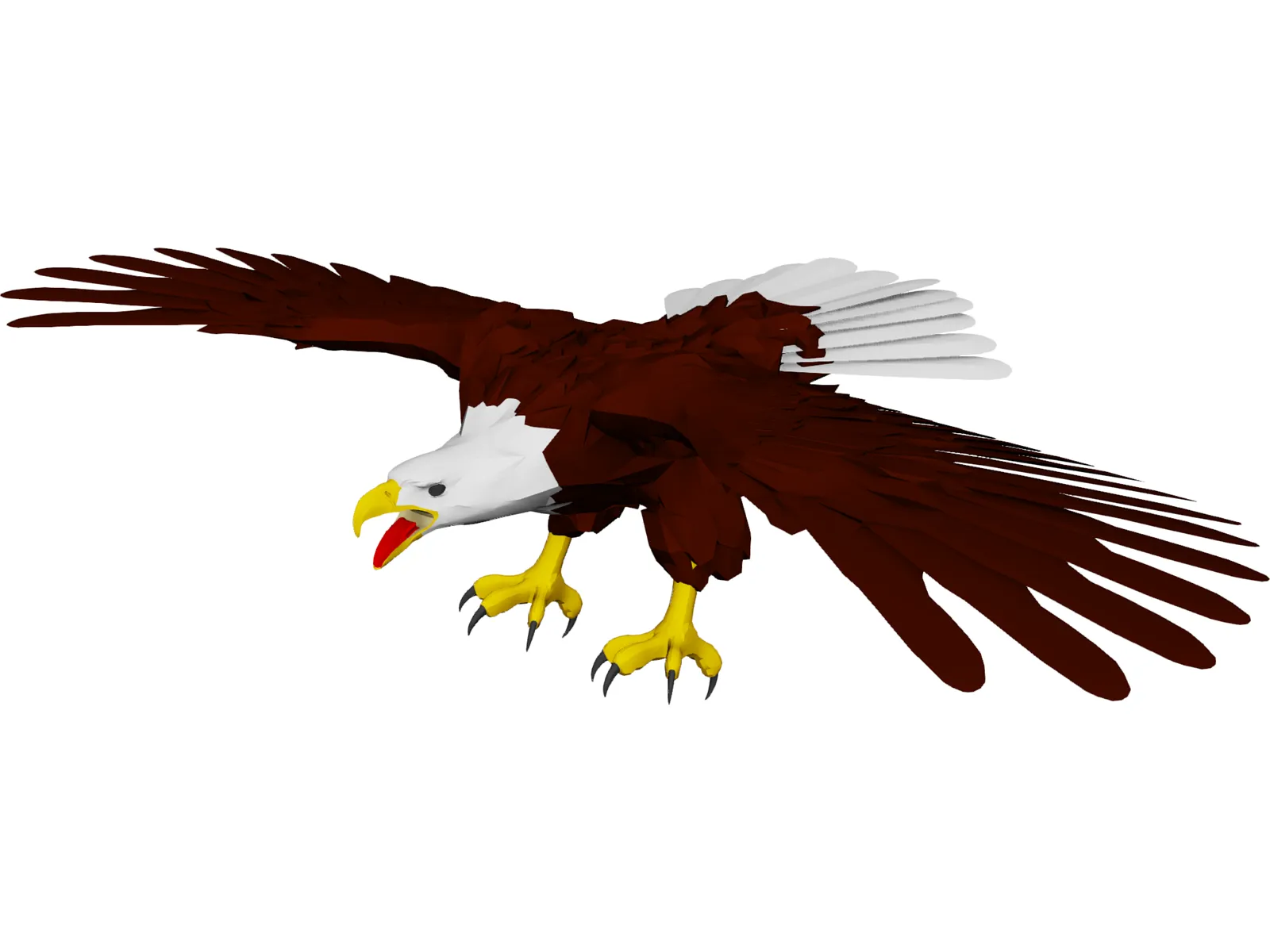 Eagle 3D Model main preview
