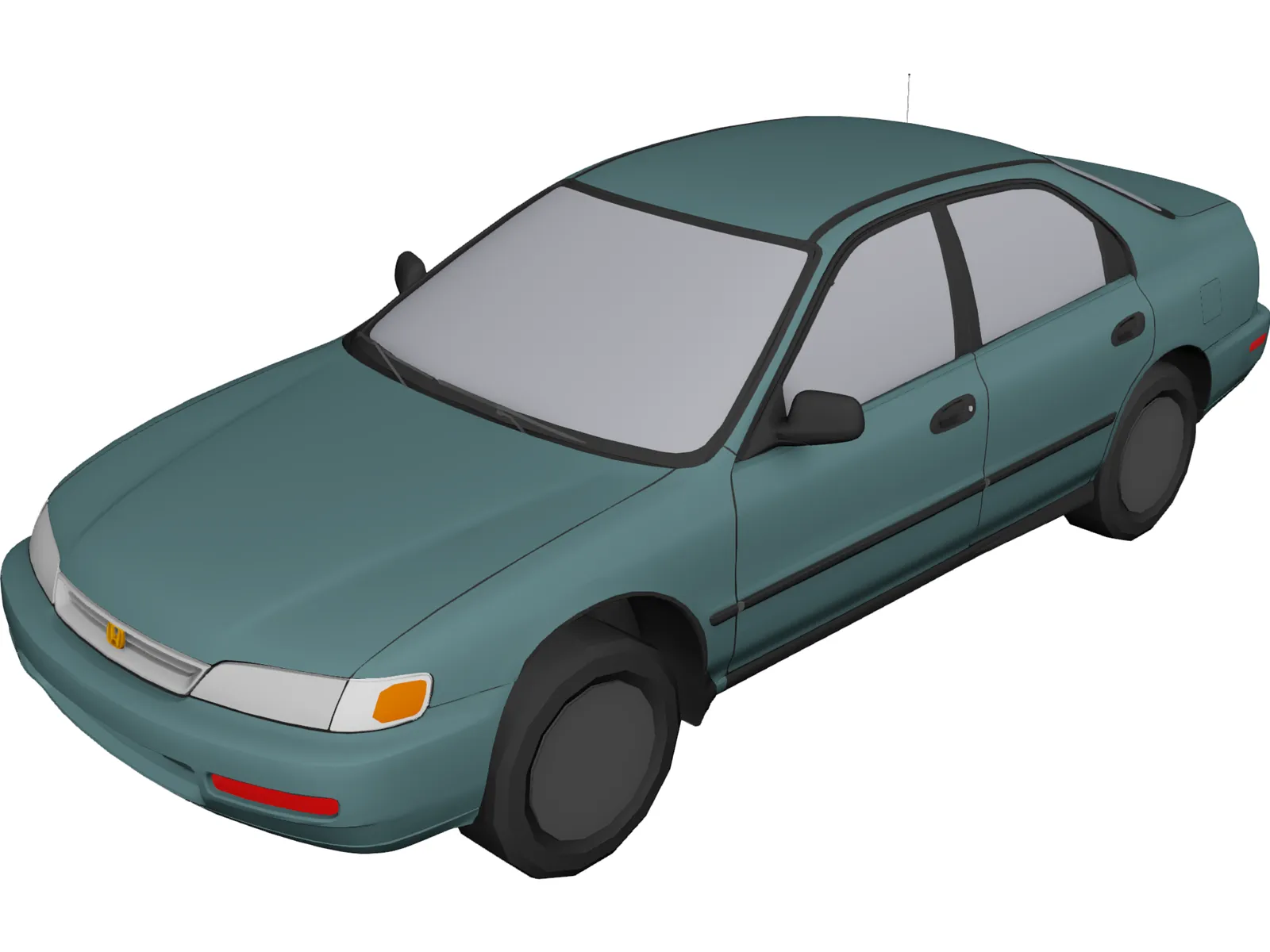 Honda Accord (1997) 3D Model main preview