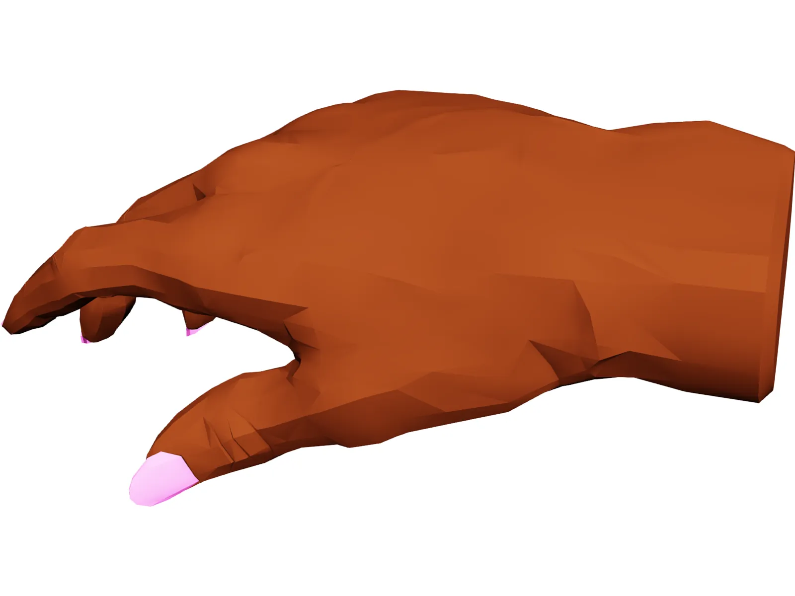 Hand Female 3D Model main preview