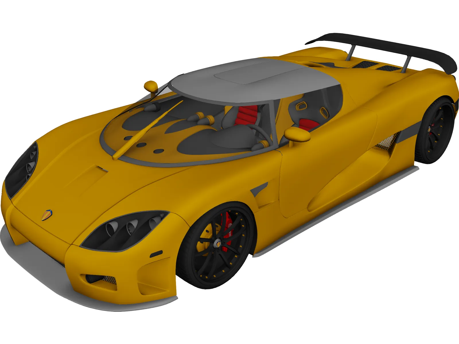 Koenigsegg CCX 3D Model main preview