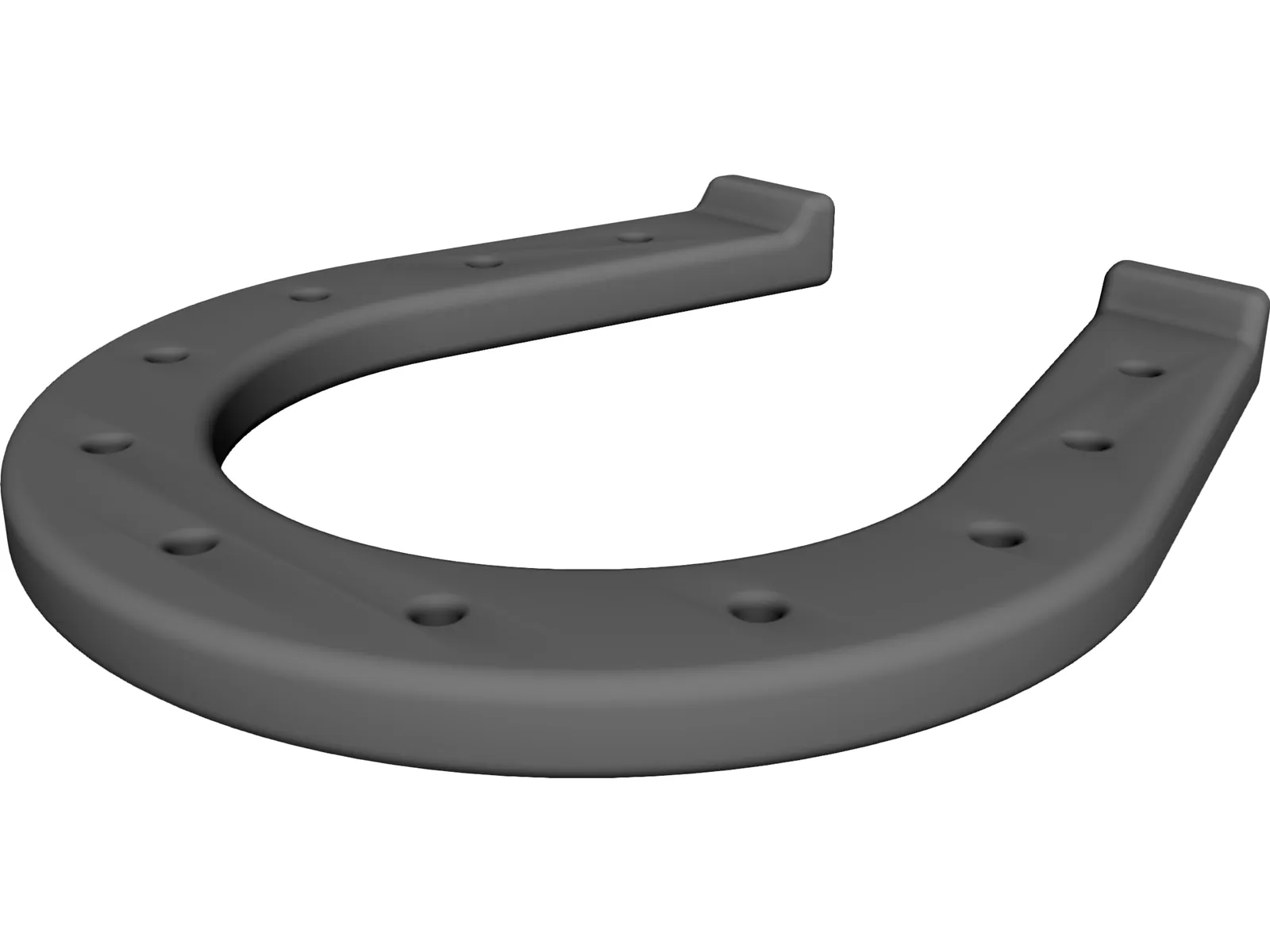 Horse Shoe 3D Model main preview